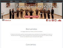 Tablet Screenshot of corotomasluisdevictoria.org